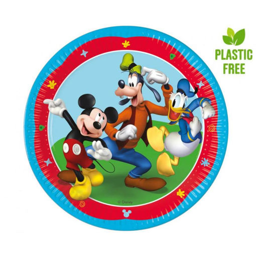 Picture of MICKEY PAPER PLATES 23CM - 8 PACK